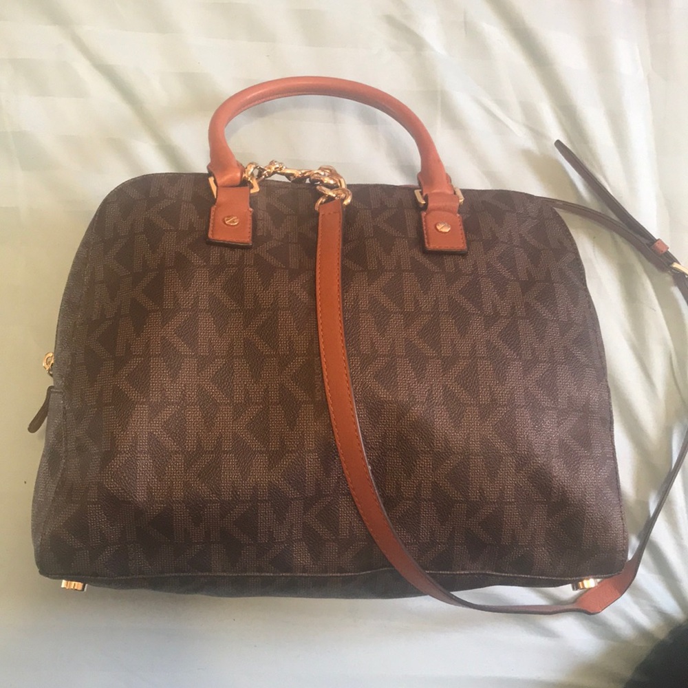 Michael Kors  Logo Satchel